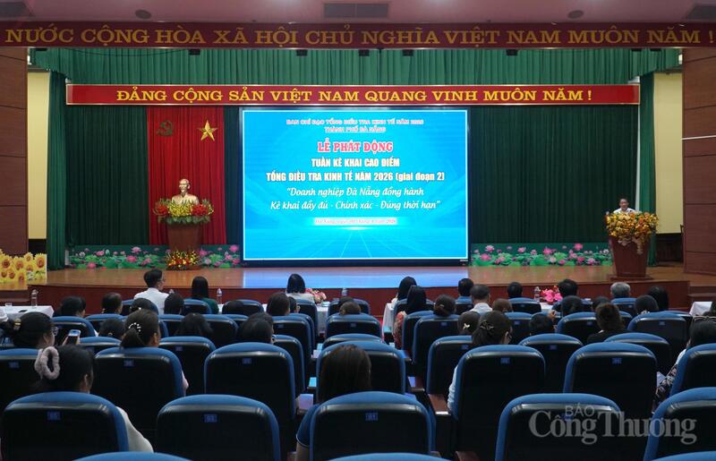 TP. Đà Nẵng mở chiến dịch "Tuần kê khai cao điểm" thu thập thông tin của hơn 48.000 doanh nghiệp trong tháng 4/2026