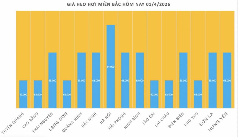 Giá heo hơi hôm nay 01/4/2026: Biến động trái chiều - 1