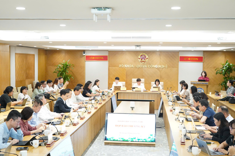 Họp báo thường kỳ tháng 3 của Bộ Khoa học và Công nghệ