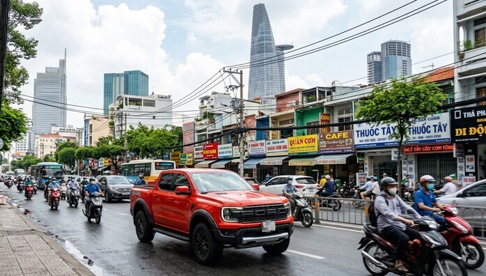 Sở Xây dựng Hà Nội - Công an TP. Hà Nội kiến nghị UBND TP. Hà Nội cho phép ô tô tải pickup (xe bán tải) lưu thông như xe con trong địa bàn Thủ đô. Ảnh: Lê Vĩnh