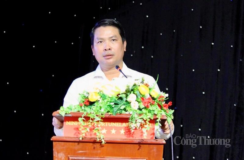 Ông Hà Vũ Sơn, Giám đốc Sở Công Thương TP. Cần Thơ phát biểu tại hội nghị.