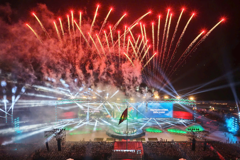 Chương trình khai mạc Năm Du lịch quốc gia - Gia Lai 2026 cùng Mega concert “Đại ngàn chạm biển xanh”.