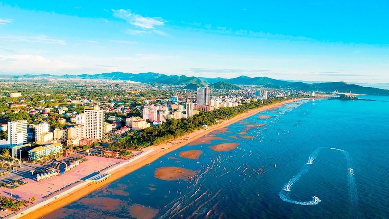 Cửa Lò là đô thị biển hiện đại, khẳng định thương hiệu trong nhiều năm qua. Ảnh: Quang An