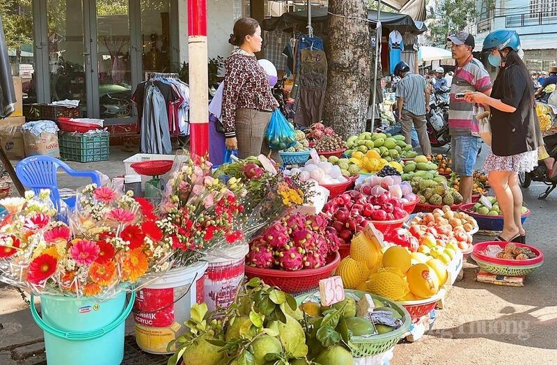 Sức mua tăng mạnh đối với nhóm hàng trái cây.