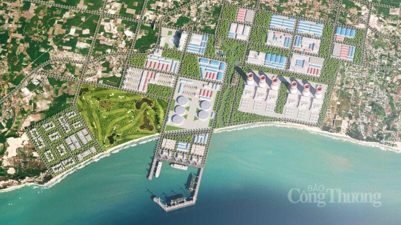 Phối cảnh Khu công nghiệp Sơn Mỹ 1, tỉnh Lâm Đồng. Ảnh: Minh An