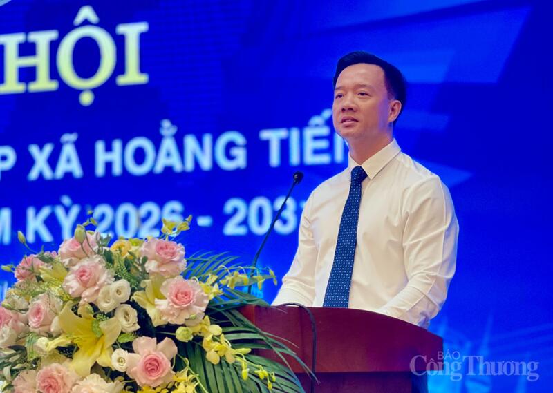 Ông Nguyễn Xuân Hưng - Chủ tịch Hiệp hội Doanh nghiệp tỉnh Thanh Hóa phát biểu. Ảnh: Ngô Nhung