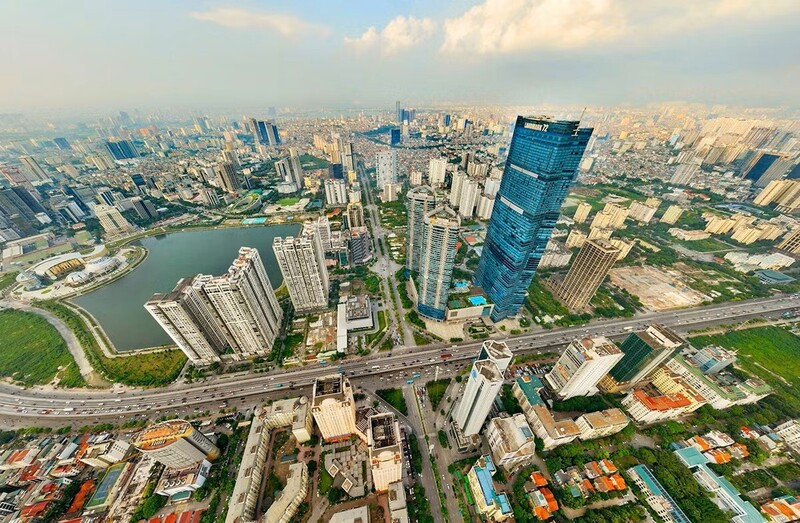 Nhiều cao ốc, nhiều công trình nghìn tỷ được xây dựng, góp phần đưa "diện mạo" Thủ đô ngày càng khang trang, phát triển. Ảnh: Như Ý