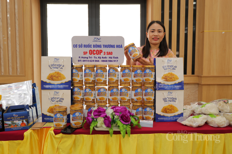 Sản phẩm Hà Tĩnh thoát ly ‘ao làng’, tiến vào trung tâm thương mại lớn - 2