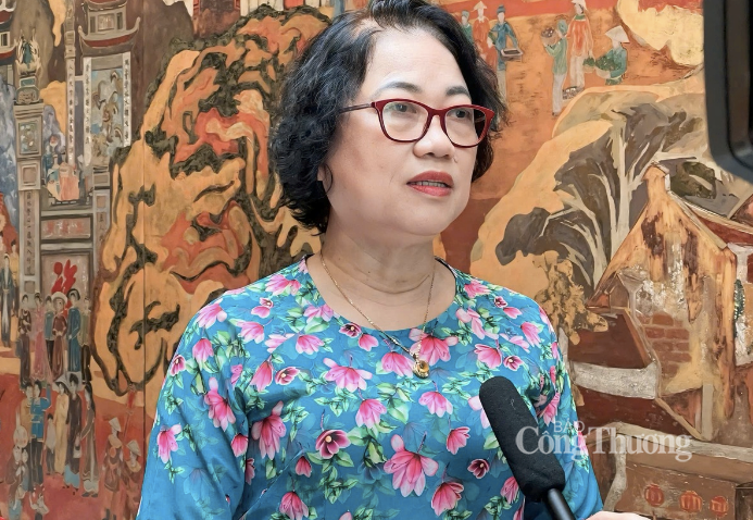 Bà Trịnh Thị Ngân, Trưởng ban cố vấn Hiệp hội Doanh nghiệp nhỏ và vừa TP. Hà Nội.