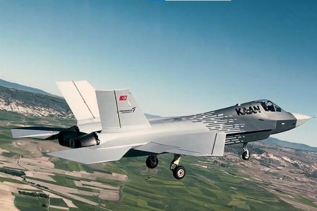 Máy bay chiến đấu KAAN của Thổ Nhĩ Kỳ. Ảnh: Defense News