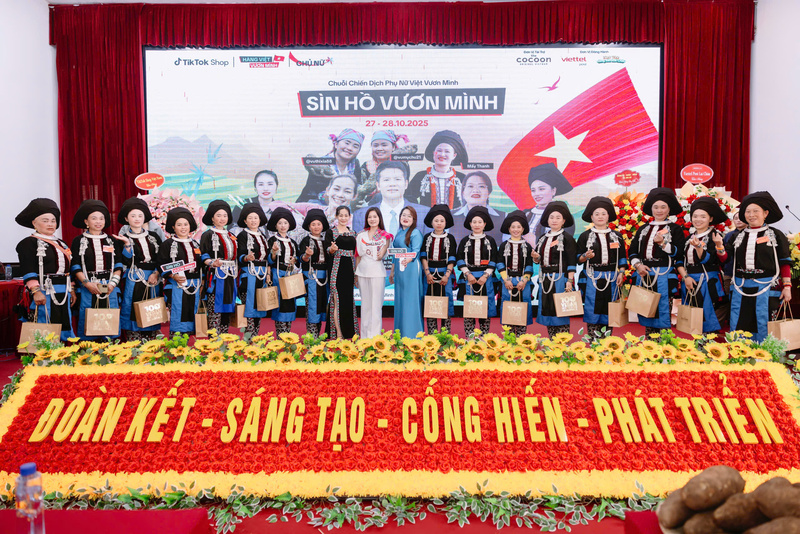 Thành công của chiến dịch "Sìn Hồ vươn mình" do TikTok Shop triển khai đã tạo kết quả đột phá với gần 700 tấn khoai sâm được bán qua nền tảng chỉ trong 3 tháng.