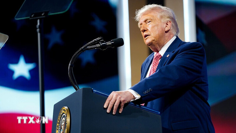 Tổng thống Mỹ Donald Trump. Ảnh: Getty Images/TTXVN