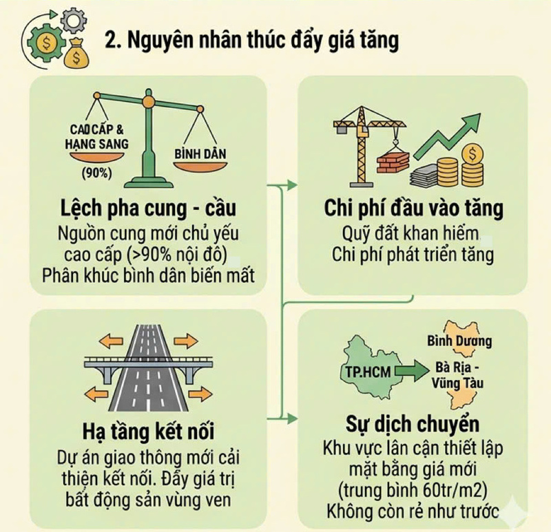 Infographic | Thị trường chung cư TP. Hồ Chí Minh: Giá tăng, 'lệch pha' cung cầu  - 2