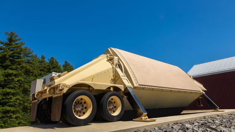 Sở hữu tầm phát hiện lên tới 3.000km, radar AN/TPY-2 có khả năng theo dõi đa mục tiêu, giúp hệ thống THAAD nâng cao năng lực phát hiện sớm và đánh chặn hiệu quả. Ảnh: Army Technology