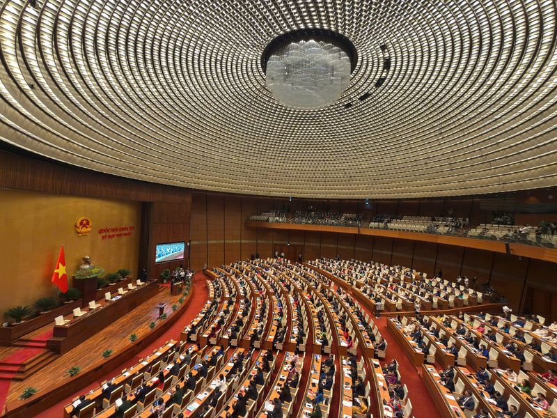 Toàn cảnh Kỳ họp thứ Nhất, Quốc hội khóa XVI.