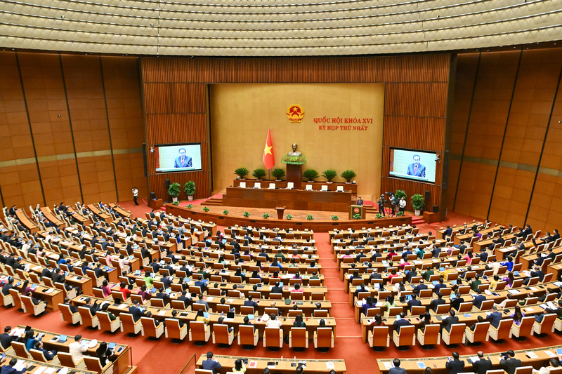 Kỳ họp thứ Nhất, Quốc hội khóa XVI.