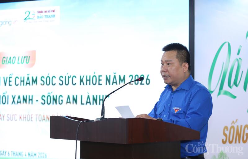 Ông Hoàng Tuấn Việt - Trưởng Ban biên tập Cổng tri thức Thánh Gióng phát biểu tại sự kiện. Ảnh: Lâm Hải