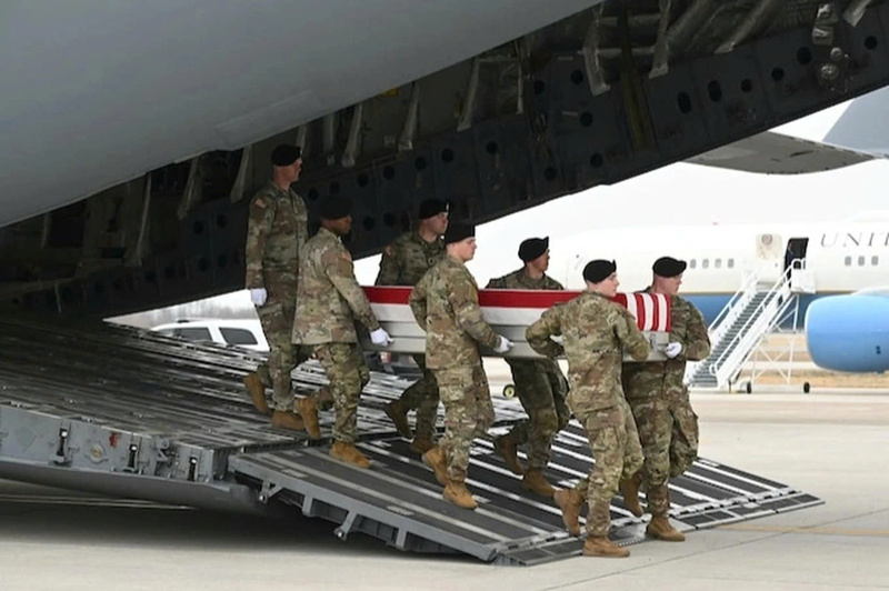 Binh sĩ Mỹ thương vong trong chiến dịch tập kích Iran hồi tháng 3. Ảnh: Reuters.