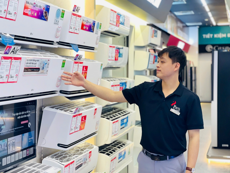 Công nghệ inverter giúp tiết kiệm điện hiệu quả. Ảnh: Mai Linh