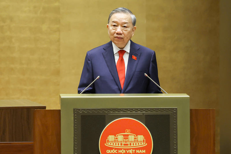 Tổng Bí thư, Chủ tịch nước Tô Lâm phát biểu.