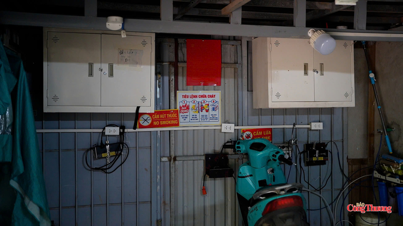 Hệ thống điện 3 pha được lắp đặt để đảm bảo tải cho nhiều xe.