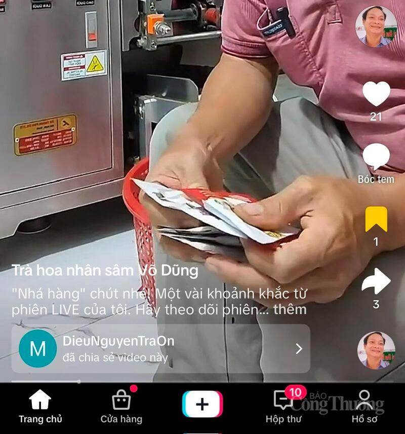 Giới thiệu sản phẩm trên livestream nâng cao hiệu quả bán hàng trên nền tảng số.