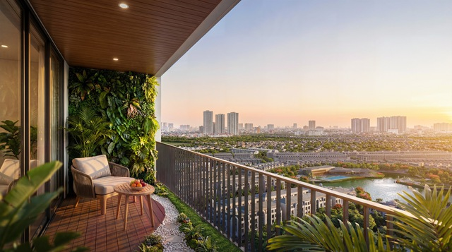 Không gian sống trong lành cùng tầm view thoáng đãng được ưu tiên lựa chọn để an cư (Ảnh: The Flame Vine)