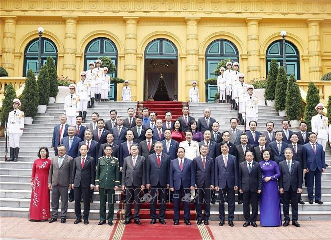 Tổng Bí thư, Chủ tịch nước chủ trì hội nghị công bố các quyết định đối với Chính phủ - 9