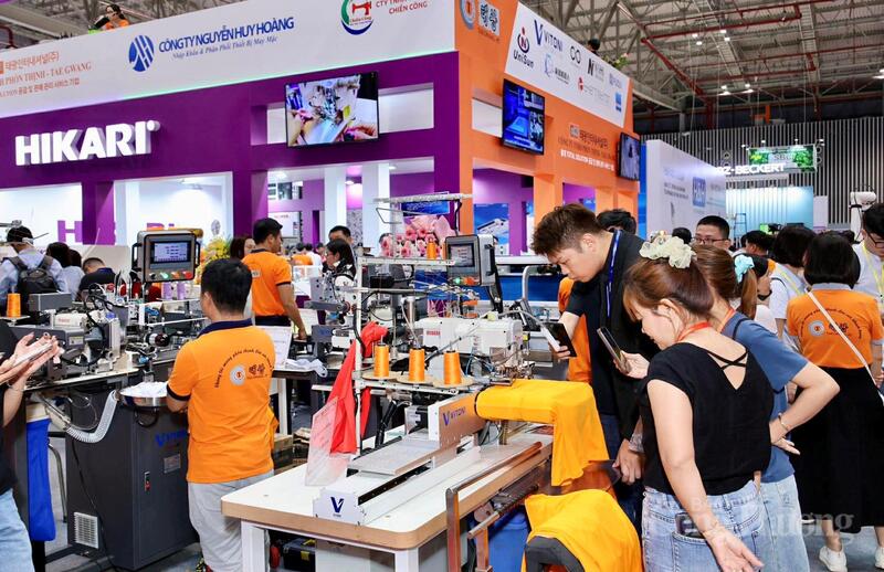 SaigonTex - SaigonFabric 2026 thu hút được đông đảo cộng đồng doanh nghiệp tham dự.