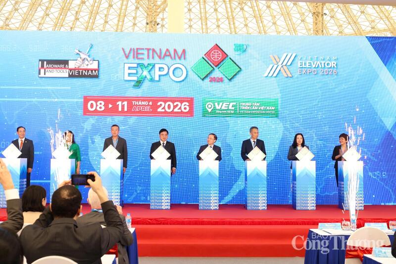 Lễ khai mạc Hội chợ Thương mại Quốc tế Việt Nam lần thứ 35 - Vietnam Expo 2026. Ảnh: Đỗ Nga