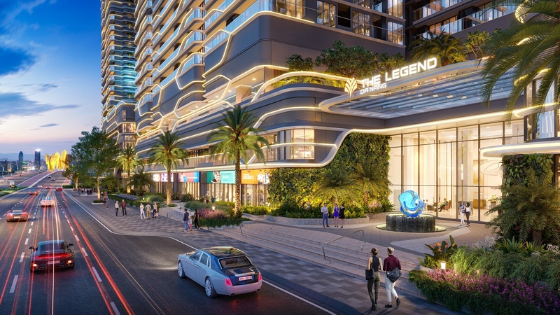 The Legend Danang - tài sản dòng tiền đáp ứng bộ lọc mới của thị trường. Ảnh: ROX Group