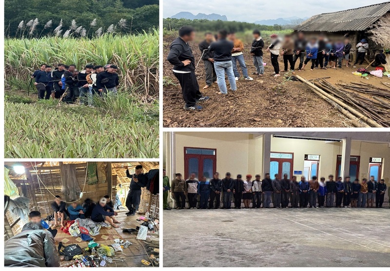 Với phương châm “bám nghiện mà đánh”, Phòng Cảnh sát điều tra tội phạm về ma túy đã bắt giữ nhiều đối tượng liên quan đến ma tuý trong chuyên án 102H. Ảnh: Công an Thanh Hóa