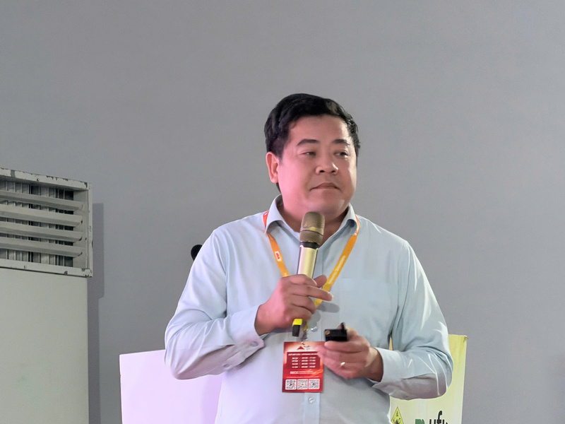 Ông Phạm Văn Quân - Giám đốc Công ty cổ phần công nghệ Checkee. Ảnh: Minh Anh.