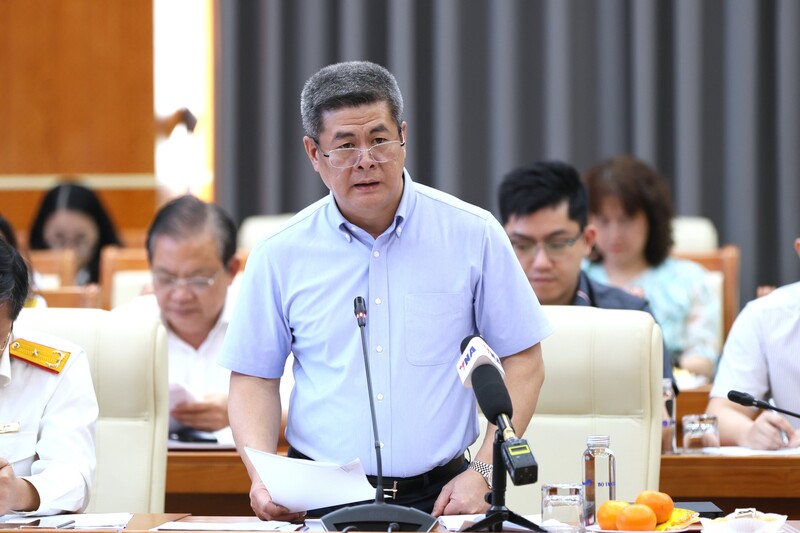 Ông Đinh Xuân Hà - Phó Vụ trưởng Vụ Ngân sách Nhà nước (Bộ Tài Chính). Ảnh: Phương Hà