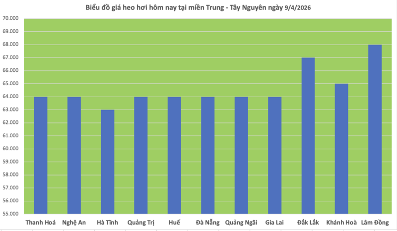 Giá heo hơi hôm nay 9/4/2026: Đi ngang trên cả nước - 2