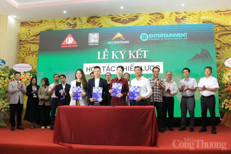 Trường Sinh Group ký kết hợp tác chiến lược với nhiều đối tác nhằm mở rộng thị trường. Ảnh: Hiền Mai