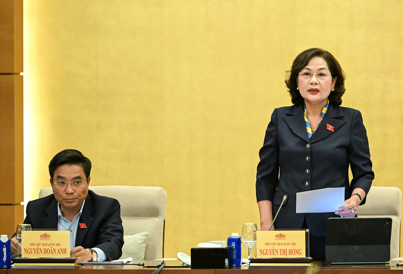 Phó Chủ tịch Quốc hội Nguyễn Thị Hồng