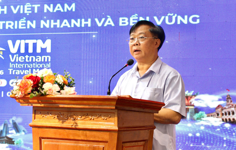 Ông Phạm Văn Thuỷ - Phó Cục trưởng Cục Du lịch Quốc gia Việt Nam. Ảnh: Bảo Thoa