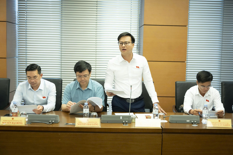 Đại biểu Phan Duy Anh - đoàn TP. Đà Nẵng.