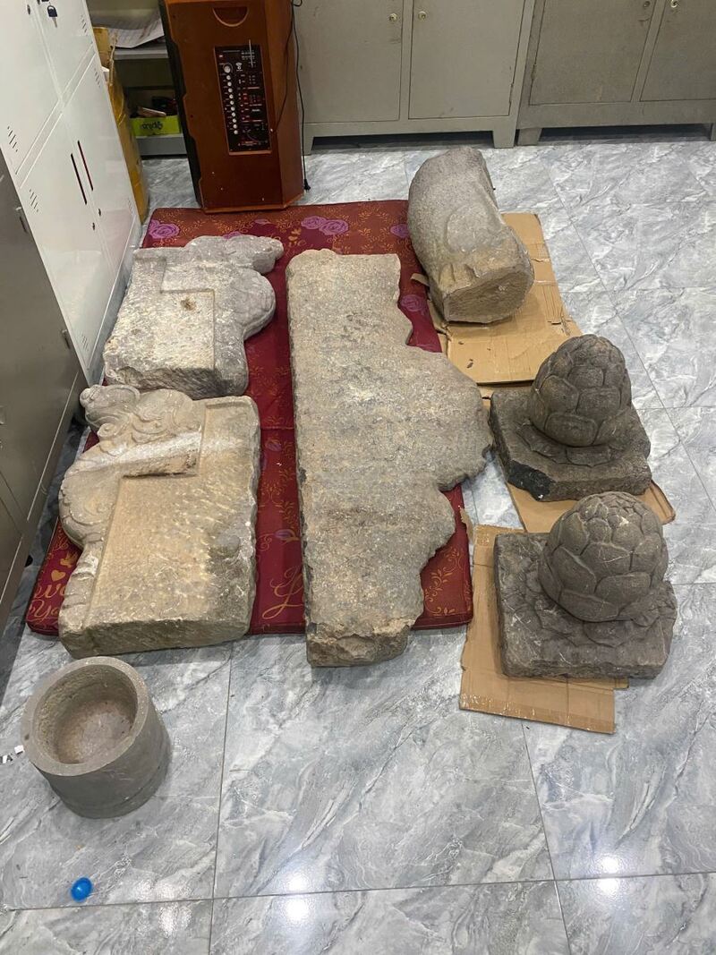 Tang vật vụ án. Ảnh: Công an tỉnh Hưng Yên