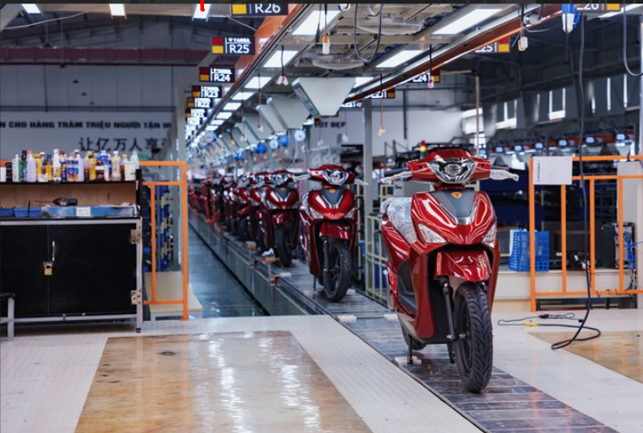 Quý 1/2026, đã có 952.400 chiếc xe máy mới được đưa ra thị trường, tăng 31,6% so với cùng kỳ năm 2025. Ảnh minh hoạ