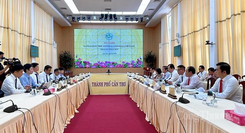 Quang cảnh tại buổi làm việc.