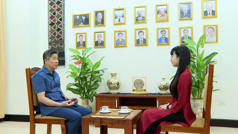 Ông Khamtan Somvong, Tham tán Giáo dục - Văn hóa, Đại sứ quán Cộng hòa Dân chủ Nhân dân Lào tại Việt Nam chia sẻ với phóng viên Báo Công Thương.