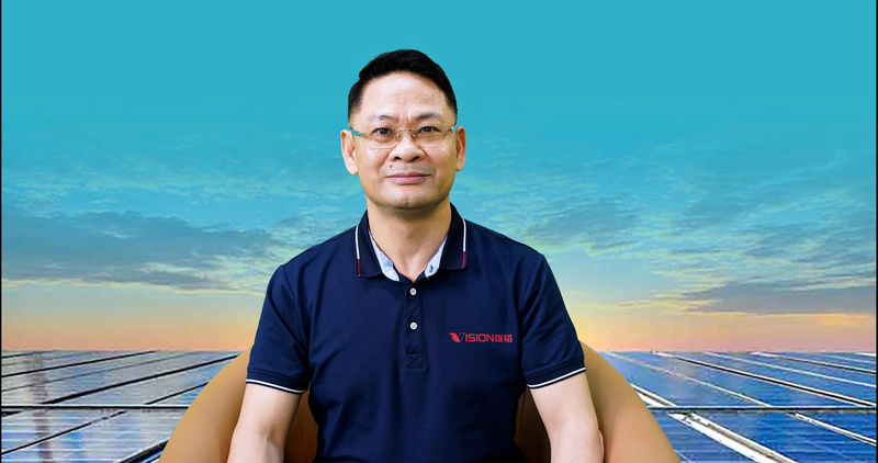 Ông Trần Văn Nam - Tổng giám đốc Công ty CP Công nghệ Vision Việt Nam