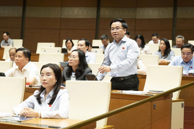 Đại biểu Bùi Xuân Hải - đoàn Hải Phòng.