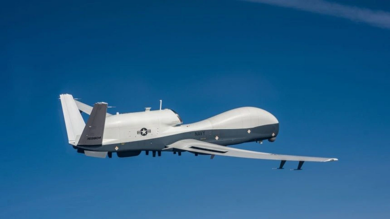 Vụ mất tích UAV MQ-4C Triton gần Iran đặt câu hỏi về độ an toàn của “mắt thần” giám sát hàng triệu km² mặt biển mỗi ngày. Ảnh: Northrop Grumman