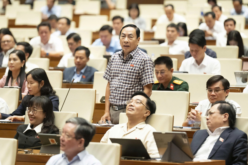 Đại biểu Phạm Văn Hòa - đoàn Đồng Tháp.