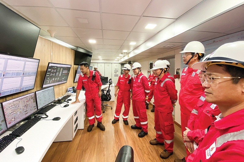 Với những điểm tích cực trong quản trị, điều hành kết quả chung trong quý I/2026 đều vượt kế hoạch quý và tăng trưởng so với cùng kỳ năm 2025. Ảnh: PVEP