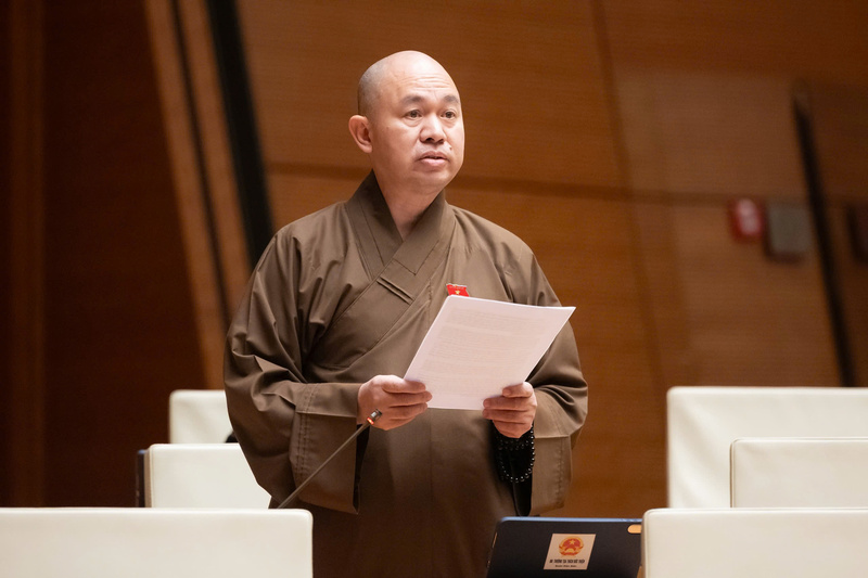 Thượng tọa Thích Đức Thiện - đoàn Điện Biên