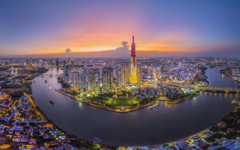 TP. Hồ Chí Minh đóng vai trò đầu tàu của du lịch Việt Nam. Ảnh: Thuận Văn